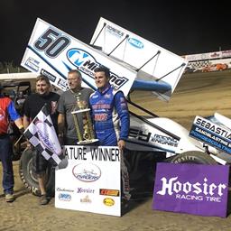 Paul Nienhiser Earns $2,500 Win in Spectacular Sprint Invaders Feature in East Moline!