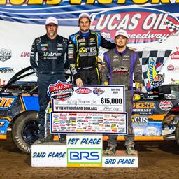 Thornton Returns to Lucas Oil Victory Lane with Win at Lucas Oil Speedway