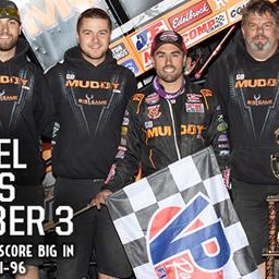 David Gravel Scores Third Win of the Year During Eventful Feature at I-96