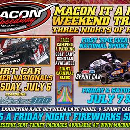 July 6-8, 2023 H&amp;R 100 + USAC Top Gun Daily Details