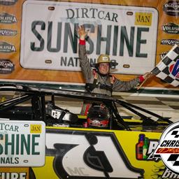 Volusia Speedway Park – DIRTcar Sunshine Nationals – January 24-25th, 2025. (Chris Anderson Photos)