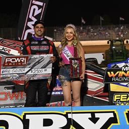 Mario Clouser Masters Win at Lake Ozark Speedway with POWRi WAR