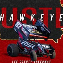 Aaron Reutzel Astonishes with POWRi 410 Outlaw Sprint Win at Lee County Speedway