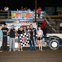 Blaze Burwell, Timmy Hill, Trey Harris, Josh Hawkins, Austin Harris &amp; Cruz Griffaw take wins at Federated Auto Parts Raceway at I-55