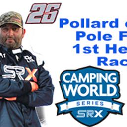 BUBBA GETS POLE IN FIRST CAMPING WORLD SRX HEAT