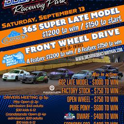 Duck River Raceway Park adds extra race this Saturday September 13, Open Practice Friday September 12