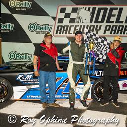 SCHISSEL COLLECTS FIRST CAREER WIN IN UMA LATE MODELS