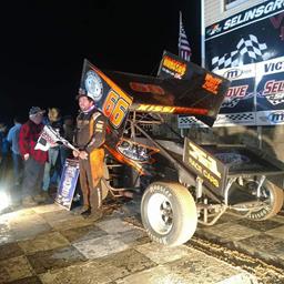 X-1 Race Cars Client Ryan Kissinger Earns URC Win at Selinsgrove Speedway