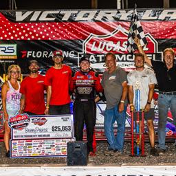 Pierce Pockets $25,053 on Tuesday at Shelby County Speedway