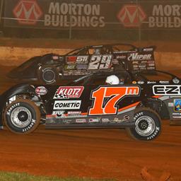 Early exit in World of Outlaws action at 411 Motor Speedway