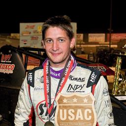 GRANT GOES TO TOPP FOR 2018 USAC NATIONAL SPRINT CAR SEASON