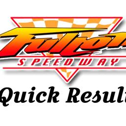 Fulton Speedway June 1 FASNY/Burdick Ford Event Quick Results