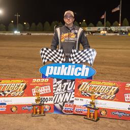 FREDERICK DOUBLES UP AT DACOTAH SPEEDWAY