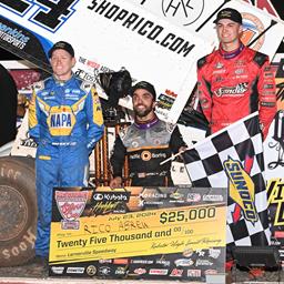 RIGHT PLACE, RIGHT TIME: Rico Abreu Capitalizes on Chaos to Cash $29,000 in Lernerville&#39;s Silver Cup