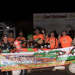 Bacon basks in glow of second USAC national championship