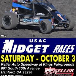 Western Midgets at Keller Auto Speedway at Kings Saturday