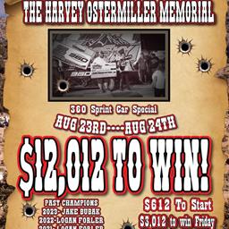 2024 Harvey Ostermiller Memorial at Big Sky Speedway!