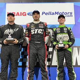 Aaron Reutzel Holds Them Off in Knoxville’s 71st Opener!