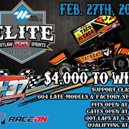 ELITE Outlaw POWRI Racing Sprints - $4000 to WIN!