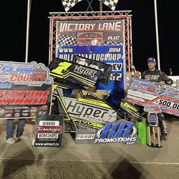 Boland, Hinton, and Weger Best NOW600 National Fields at Grayson County Speedway!