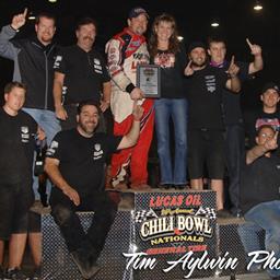 “The Kruser” is Back on Top in Friday Chili Bowl Qualifier