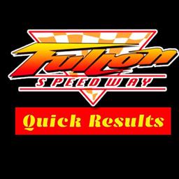 June 22 Fulton Speedway Quick Results