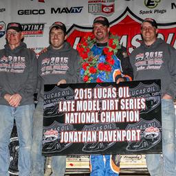Davenport Crowned National Champion; Sheppard Claims Rookie of the Year