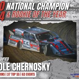 CHERNOSKY TOPS ROOKIE HONORS AND NABS NATIONAL TITLE IN FIRST MOD SEASON