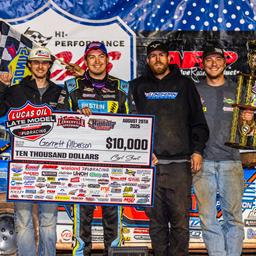 Lernerville Speedway (Sarver, PA) – Lucas Oil Late Model Dirt Series – Hillbilly Hundred – August 29th-30th, 2025. (Heath Lawson Photo)
