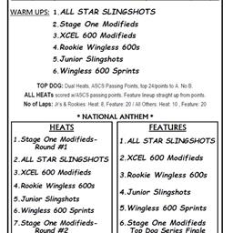8/26/23 Stage One Modifieds &quot;Top Dog Series&quot; Finale, All Divisions Racing