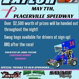 Tracy Taylor Memorial next up for the BCRA Lightning Sprints