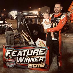 LARSON LANDS BCRA WIN AT PLACERVILLE IN NEW RIDE