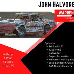 Congratulations to John Halvorson