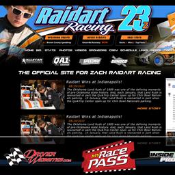 Driver Websites Produces Fresh Custom Website for Raidart Racing