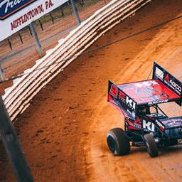 Kerry Madsen Sets World of Outlaws Quick Time Before Rain Washes Out Nittany Showdown Finale