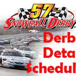 UPDATED Detail Derby Schedule...A Lot of action in 5 Days