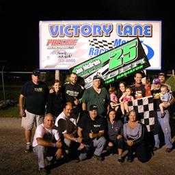 Sodeman Seals the Deal at Mercer Raceway Park, Wins Feature and Championship