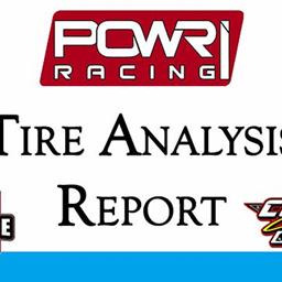 POWRi KKM Challenge at Coles County Speedway Tire Analysis Report