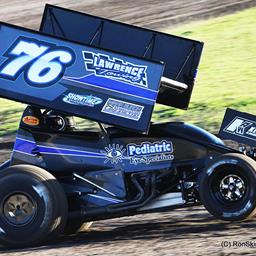 Lawrence Overcomes Brake Problem to Garner Top 10 with Sprint Bandits