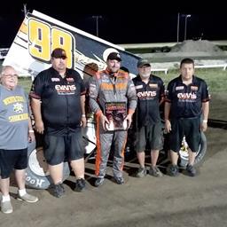 JOHNSON THRILLS IN URSS RETURN TO WAKEENEY SPEEDWAY