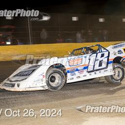 Senoia Raceway (Senoia, GA) – Topless Outlaw Dirt Racing Series – Pollard Memorial – October 26th, 2024. (Prater Photo)