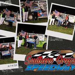 Thrills, Records, and Races: April 19 Recap at Southern Oregon Speedway