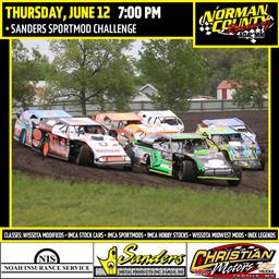 CANCELED: Thursday, June 12 - Sanders SportMod Challenge