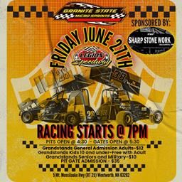 This Friday June, 27th the Granite State Micro Sprints are back at Legion Speedway!