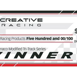 Creative Racing Products Teams with Monaco Modified Tri-Track Series