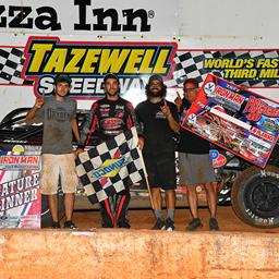 Ricky Weiss Lights Up Tazewell Speedway for Firecracker 40 Win