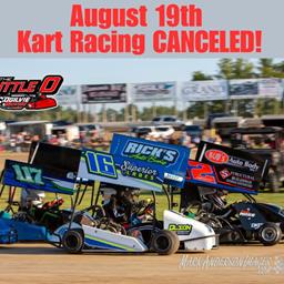 August 19 Kart Racing at The Little O CANCELED