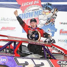 Pierce finds the groove, outruns Davenport to capture 33rd annual Show-Me 100