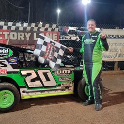 John Pitts wins at Clarksville Speedway