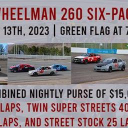 First Race of the $55K Six Pack Series This Saturday at LPMP